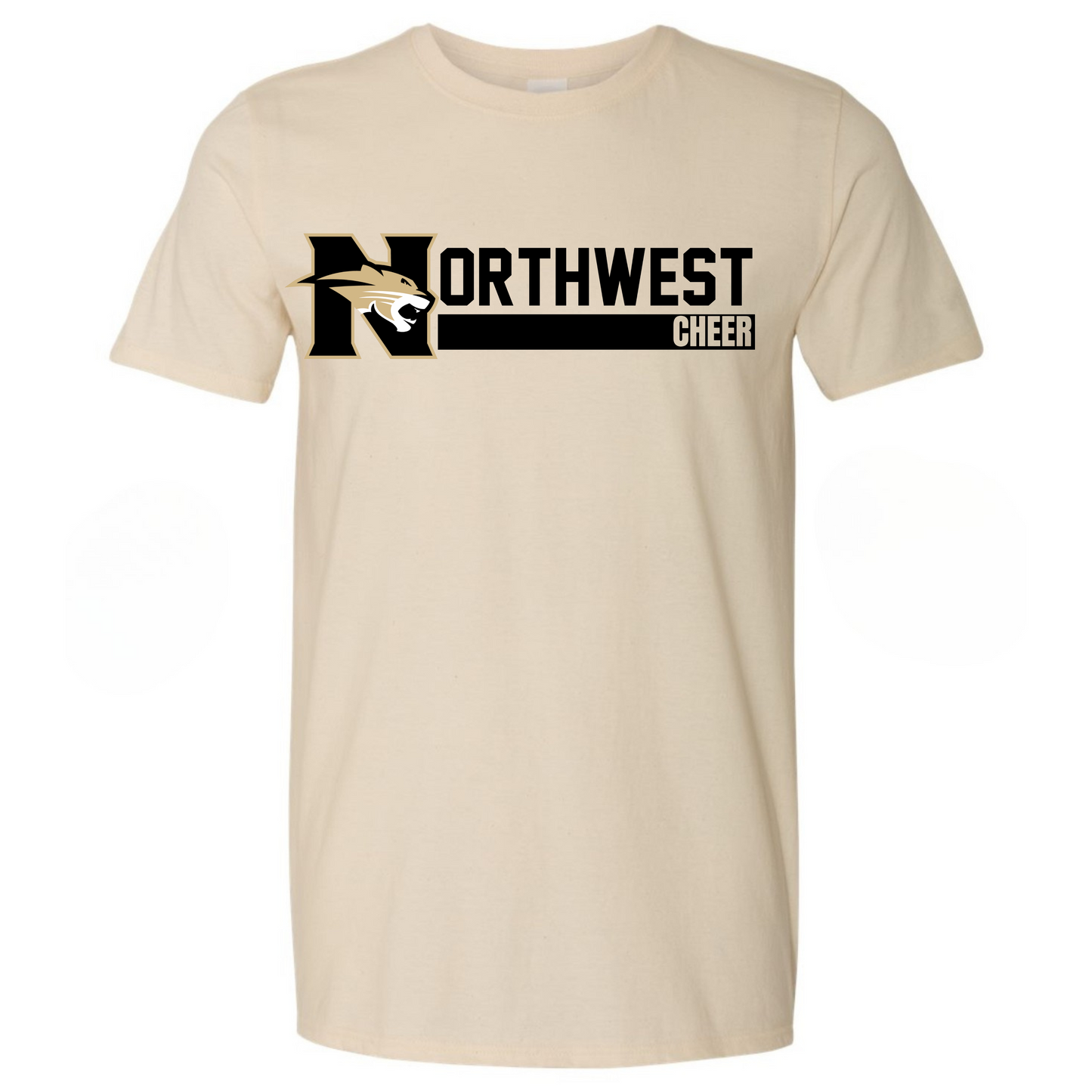 Natural NWR Cheer Camp Shirts