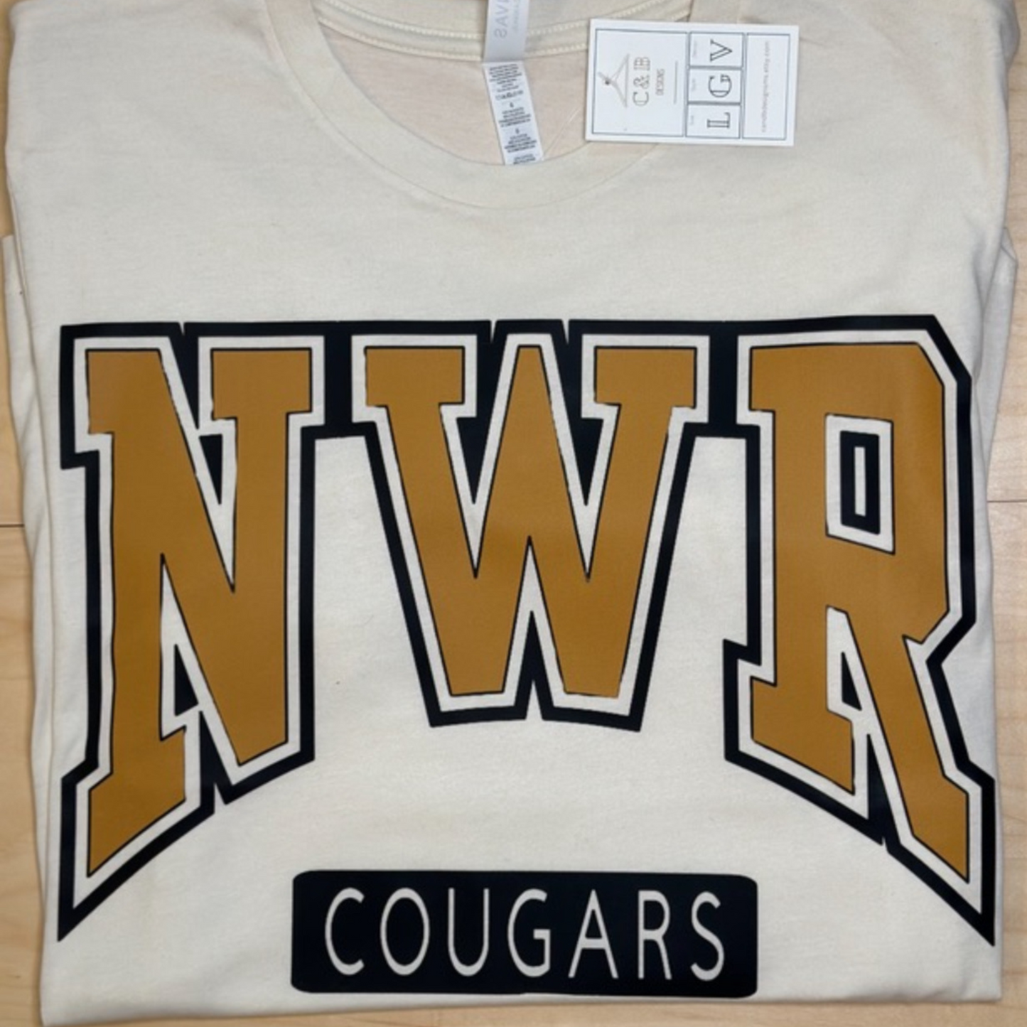 NWR Cougars T-Shirt – Natural Soft Style