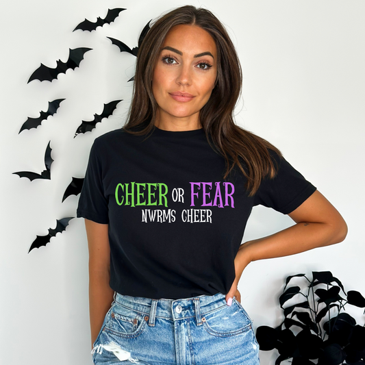 NWRMS Cheer or Fear Halloween Homecoming Shirt