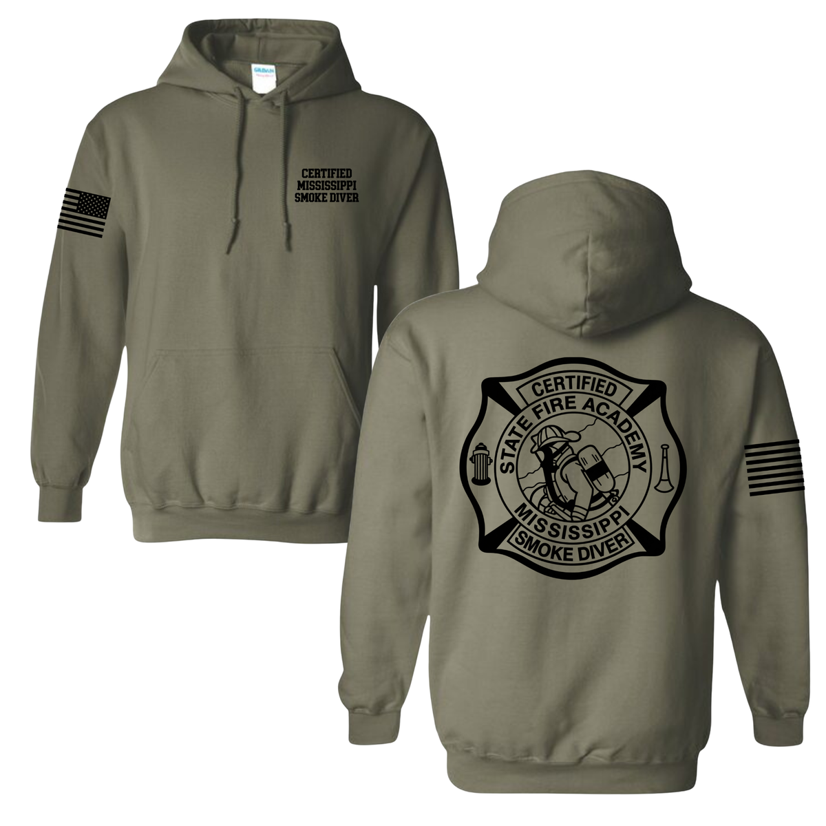 MS Smoke Diver Hoodie